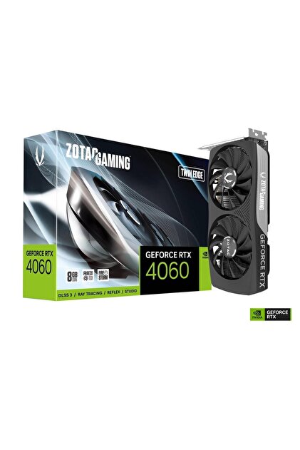 Zotac RTX4060 KUTULU Gaming Twin Edge ZT-D40600E-10M 128Bit GDDR6