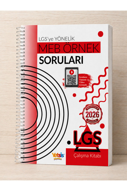 Yetsis Yayınları 2026 8.Sınıf LGS'ye Yönelik MEB Örnek Soruları