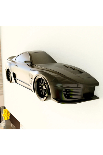ka tasarım ShadowDrive: Toyota Supra V12 3D Tasarım Mat Siyah
