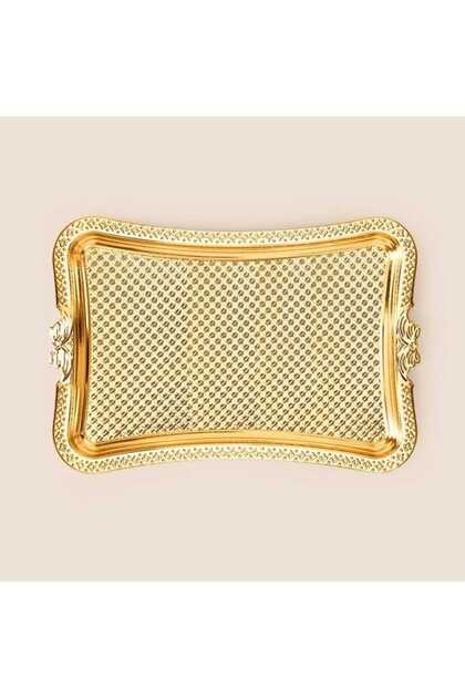 Dalgıç Sunum Tepsisi - Gold - 15x25 cm - Fiyatı, Yorumları