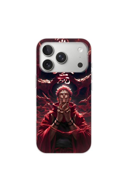 iPhone 17 Pro Max Compatible Anime 8/1 Design Transparent Case