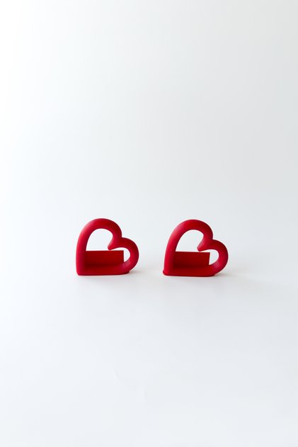 Set of 2 Heart Photo Holders