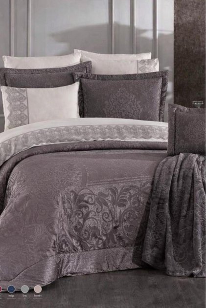 Perez 11 Piece Dowry Set Gray