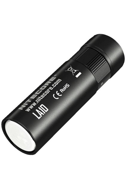 LA10 Μαύρος φακός χειρός LED