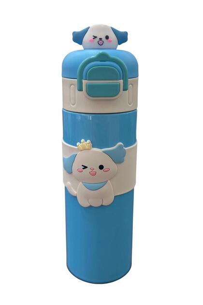 Double Mouthpiece Steel Flask 500 ml