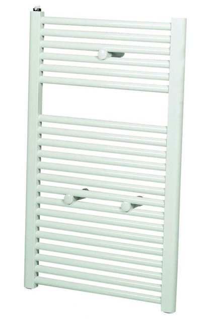 Radiator portprosop de baie, alb, din oțel, drept, Vision, 450 x 690 mm, 377 W