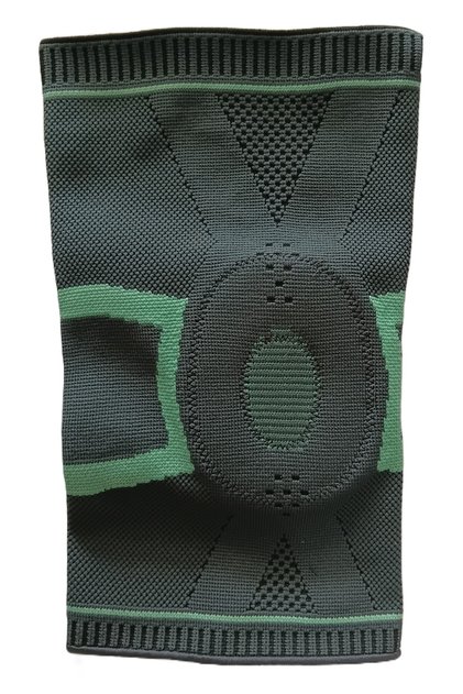 Knitted Patella Support Knee Brace with Silicone Pads (Flexible Knitted Knee Bandage) Size m