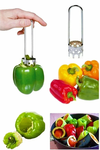 Dolmalık Biber Kabak Patlıcan Oyacağı Pratik Dolma Oyucu