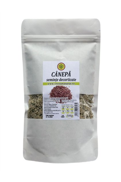 Canepa seminte decorticate 500g