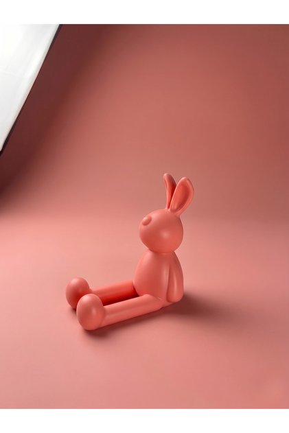 Rabbit Design Desktop Phone Stand Decorative Phone Holder Fun Gift