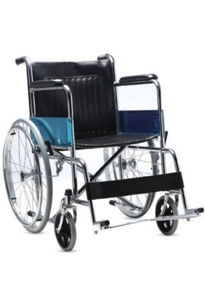 Scaun cromat cu acționare manuală, pliabil G 100