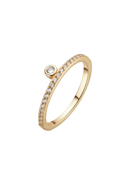 Inel Argint Lif M53 / Argint placat cu rodiu / Zircon