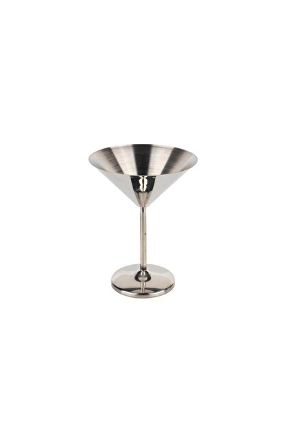 Martini Kokteyl Kadehi Çelik Gümüş 250 ml