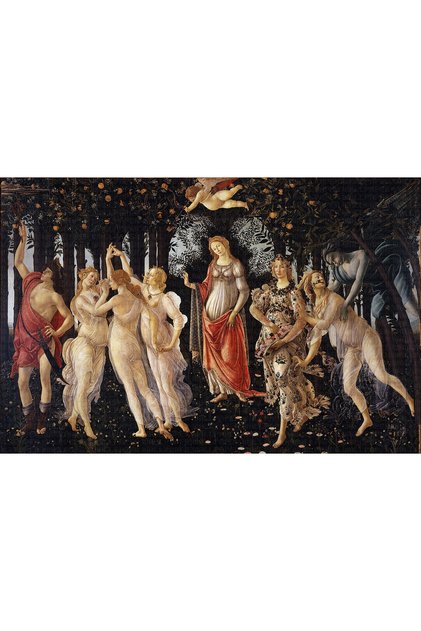 Sandro Botticelli Primavera poster duvar kağıdı