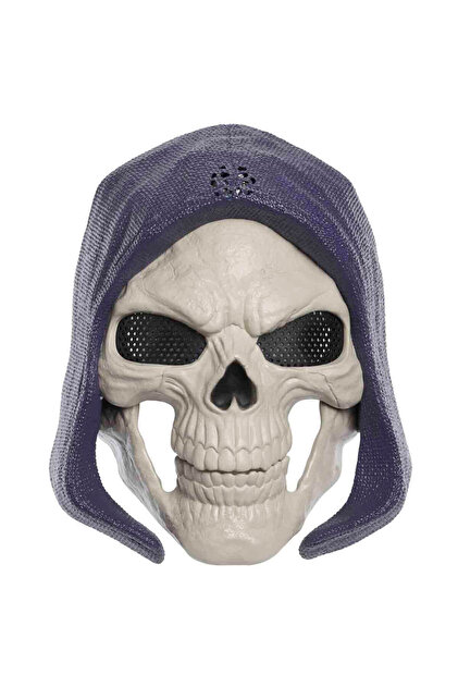 シャーク　マウス　スカル　オブジェ Masters of the Universe Sesli Origins İskeletor Maskesi JKJ15