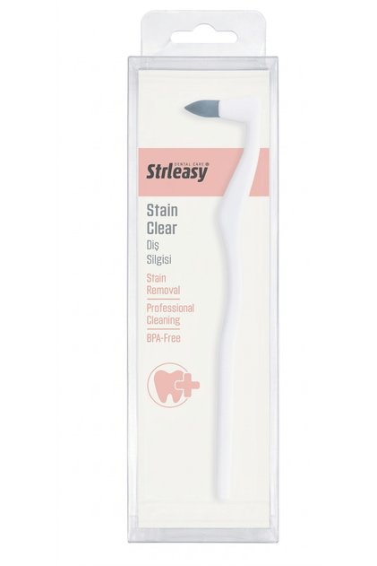Diş Silgisi Stain Clear - Çay, Kahve, Sigara Leke Çıkarıcı, Profesyonel Temizlik (Professional Cleaning), BPA-Free