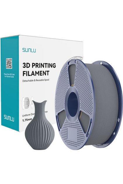 PLA Νήμα Εκτυπωτή 3D 1.75mm Γκρι Κωδικός: 085092