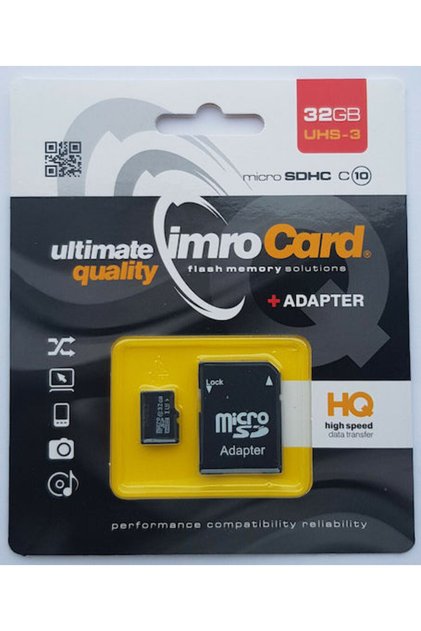 microSDHC 32GB U1 UHS-I με Αντάπτορα
