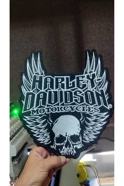 Sırt patch ve ön Patch Harley
