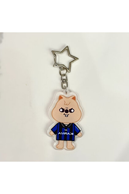 Güneş Kırtasiye Straykids Han Anahtarlık Charm ve Fotokart Set