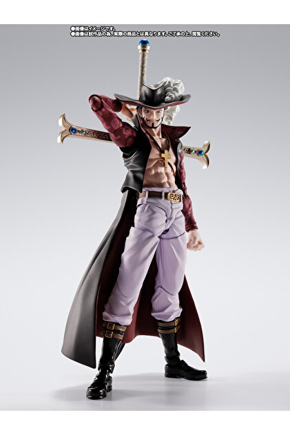 BANDAI S.H.Figuarts SHF One Piece Dracule Mihawk Hawkeye Action