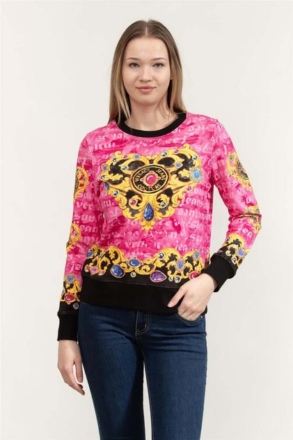 76HAI3P9FS152 Placed SWEATSHIRTS Çok Renkli