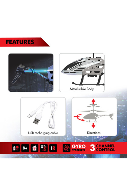 Genel Markalar Silverit FlyBotic Sky Aurora Helikopter 84568