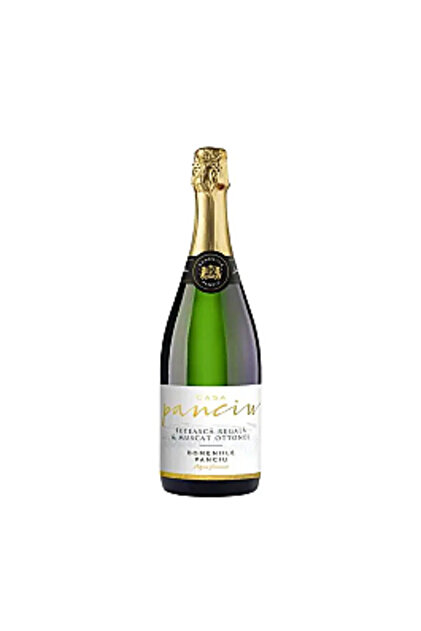 Sparkling Wine Feteasca Regala & Muscat Ottonel White Semi-Dry 0.75 l