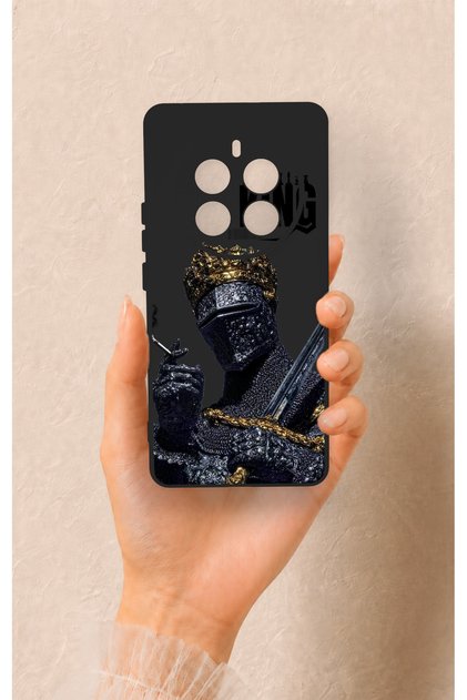 Realme 12 Pro Compatible King Patterned Silicone Case