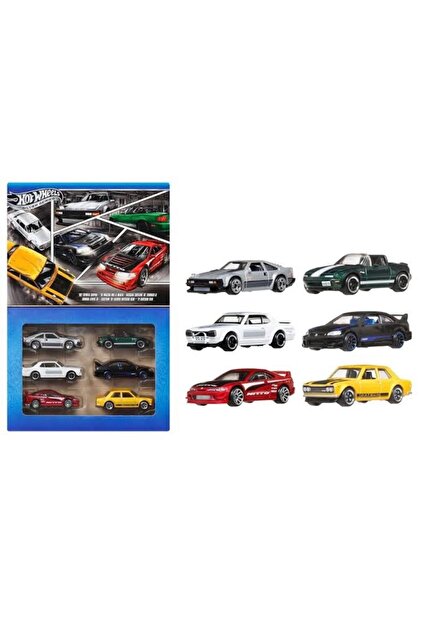 HOT WHEELS Sılver Series Japon Temalı 6'lı Araba Seti - Fiyatı