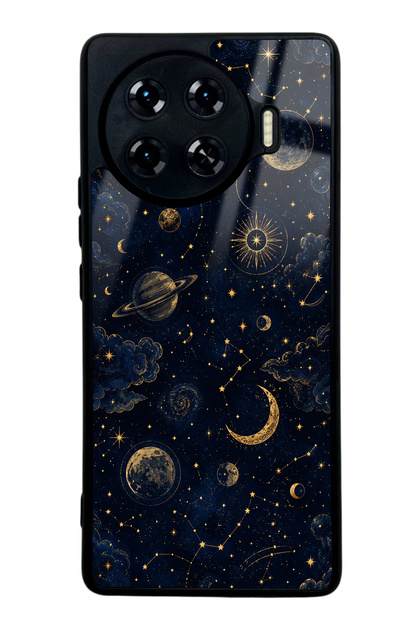 Tecno Spark 20 Pro Plus Celestial Night Design Glossy Phone Case