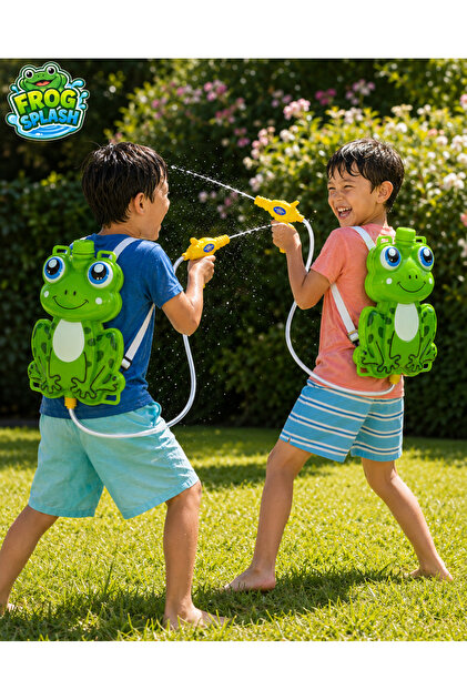 ナポリタン・スミス PONİKİDO Frog Splash Su Çantası 1400ML - Su Tabancası Çantalı