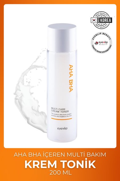 Multi Care Cream and Toner Containing Aha & Bha 200 ml