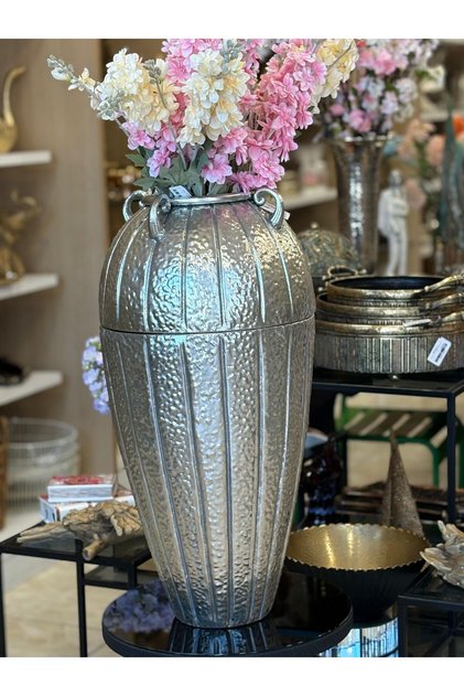 PNL-MG72 M METAL DEKORATİF VAZO 35*35*71.5 cm