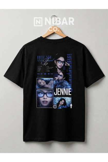 Blackpink Jennie Printed Unisex Cotton T-Shirt | Premium Fabric and High-Quality Design