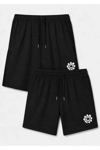 2-Pack Printed Unisex Kids Shorts