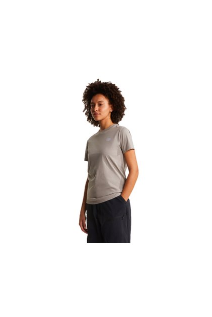 W Evolution Simple Dome Slm Women's Outdoor T-Shirt Nf0A8Fx72Mb1 Gray