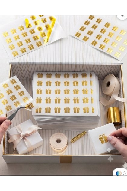 Gift Wrapping Foil Cut 50 Pieces 2 cm