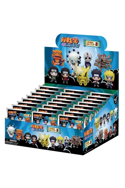 Naruto 3D Foam Bag Clip, Series 8