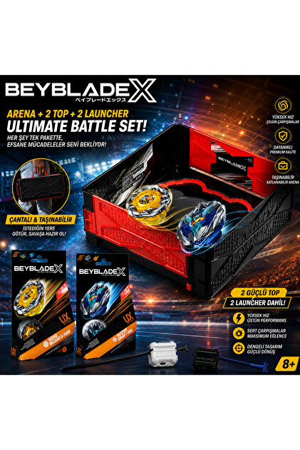 Cici Oyuncak Beyblade X Buster Dran 1-60A Metal Savaş Topacı ve