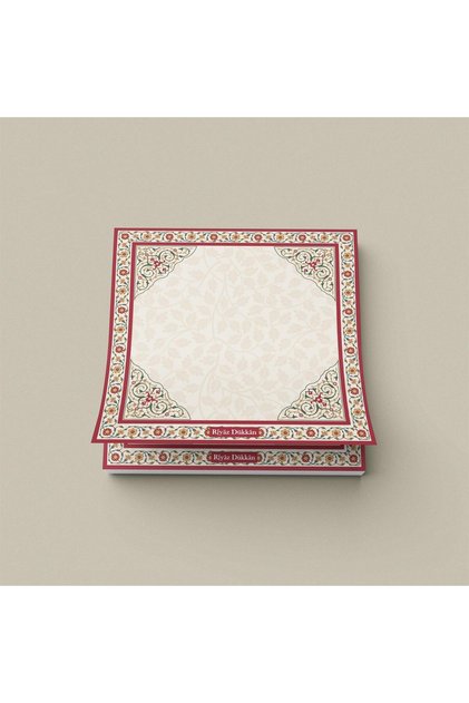 Tehzip | Glue Cube Notepad (10X10Cm), 50 Sheets