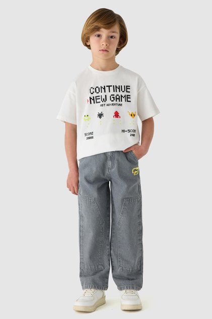 Boy's White Tshirt