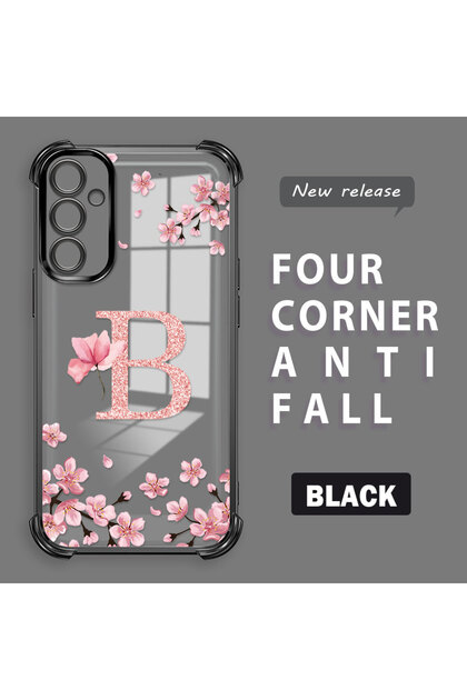 Samsung Galaxy A34 Compatible Transparent Back Four Corners Reinforced Impact Protection Silicone Case