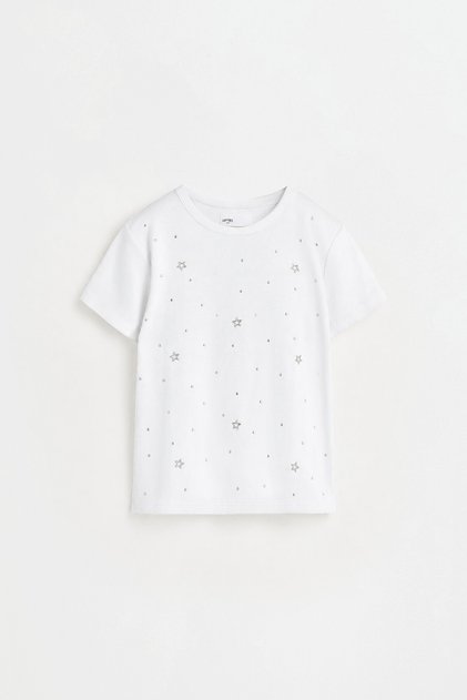 Yıldız zımbalı t-shirt