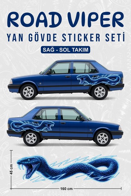ROAD VIPER Yan Gövde Kaplama Seti