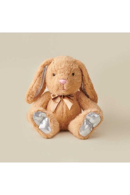 Rabbit Figürlü Yastık - Bej - 50 cm