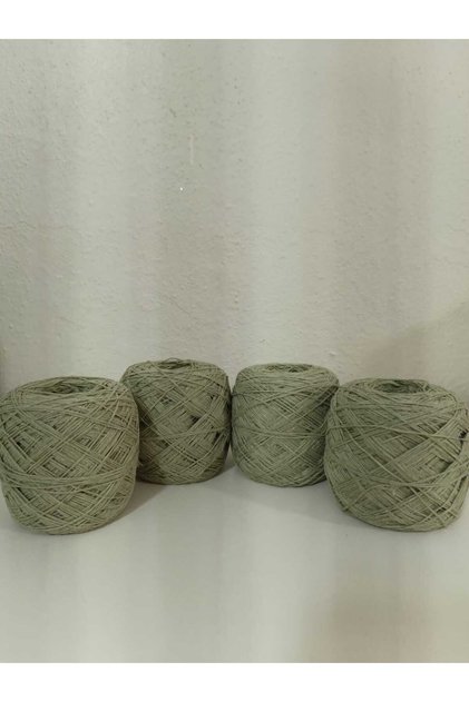 Su Yeşili Renkli Koton Örgü İpi 400gr(4x100 Gr)