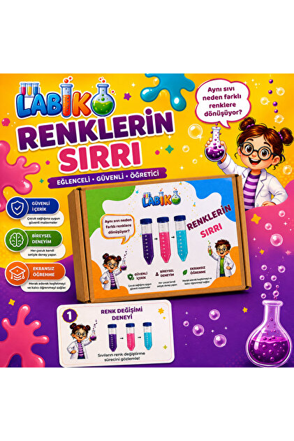 Renklerin Sırrı - Çocuk Deney Kiti