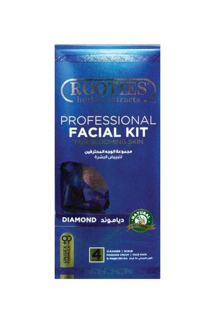 Herbal Extracts Professional Facial Kit Blooming Skin 4in1 Pack Diamond 850grams
