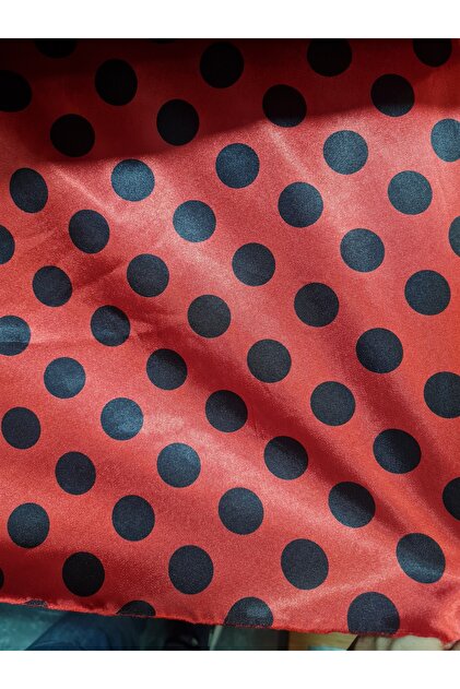 Polka Dot Satin 10Mt. Cutting Fabric